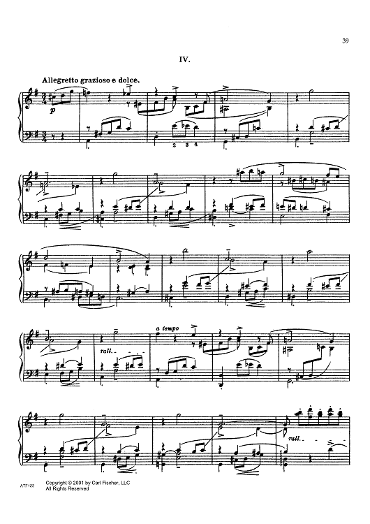 Sonata in E Minor - 4th Movement