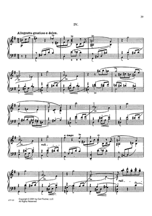 Sonata in E Minor - 4th Movement