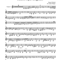 Canzon super Belgicam - Trumpet 4