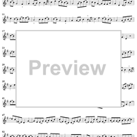 Deuxième Recréation de Musique, Op. 8 - Violin 2 or Flute 2