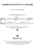 German Dance in A Major, WoO42, No. 4