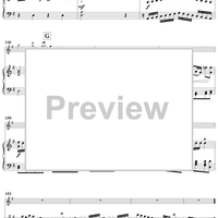 Flute Concerto in G Major - Piano