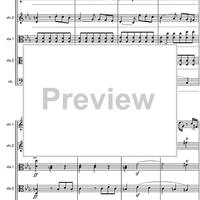 String Quintet c minor Op.104 - Score