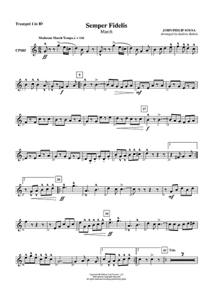 Semper Fidelis - Trumpet 1 in B-flat