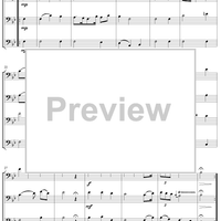 Trios and Quartets for Double Basses, Volume III