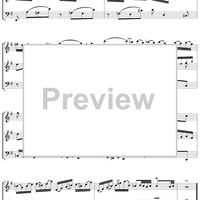Sonata 6 for Clavier and Violin, 1st version, Adagio