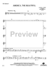 America, the Beautiful - Bb Clarinet 1