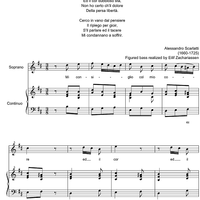 Mi consiglio col mio core - Score