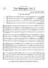 Two Madrigals, Vol. 3 - from Morley's "First Book of Madrigals to 4 Voices" (1594) - Score