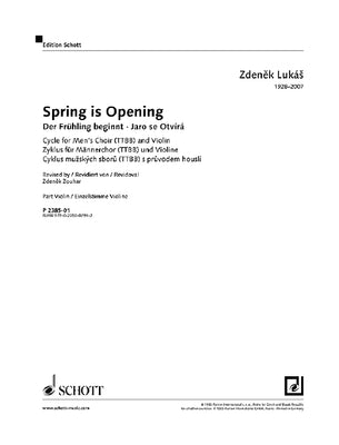 Spring is Opening - Violin