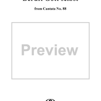 "Beruft Gott selbst", Duet, No. 5 from Cantata No. 88: "Siehe, ich will viel Fischer aussenden" - Violin