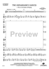 Two Renaissance Dances - Eb Baritone Sax