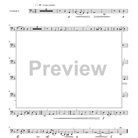 Two Madrigals, Vol. 8 - from Morley's "First Book of Madrigals to 4 Voices" (1594) - Trombone 4
