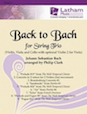 Back to Bach for String Trio - Violin 2 (for Viola)