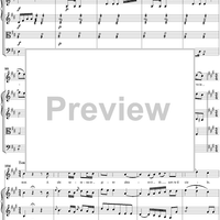 A chi serena io giro (Aria), No. 8 from "Il Sogno di Scipione" - Full Score