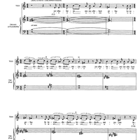 3 Wedding Songs - Score