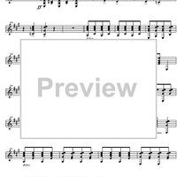 Sonata A Major - Guitar