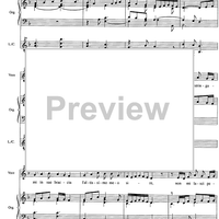 Lamentomi et sospiro - Score