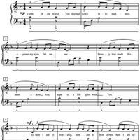 Here I Am to Worship (Light of the World)