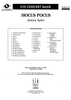 Hocus Pocus - Score Cover