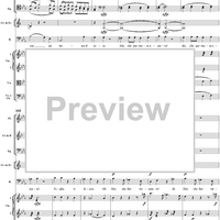 "Mentre ti lascio, o figlia", aria, K513 - Full Score