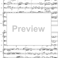 Double Clavier Concerto No. 1 in C Minor, Movement 1   (BWV 1060) - Score