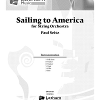 Sailing to America - Score