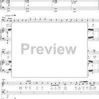 Recitative and Continuation of Grand Finale II from "Aida", Act 2 - Score
