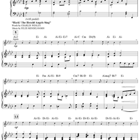 Carol Medley (Hark! the Herald Angels Sing/O Come, All Ye Faithful/The First Noel) - Piano Accompaniment