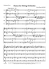 Dance for String Orchestra - Score