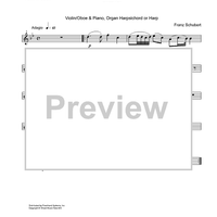 Litanei auf das Fest Allerseelen D343 - Oboe