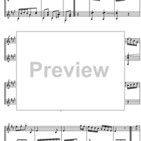 Sonata a minor - Score