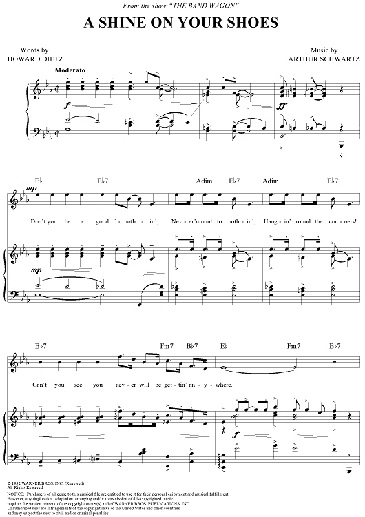 A Shine On Your Shoes