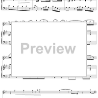 Flute Concerto in G Major, Arioso - Piano