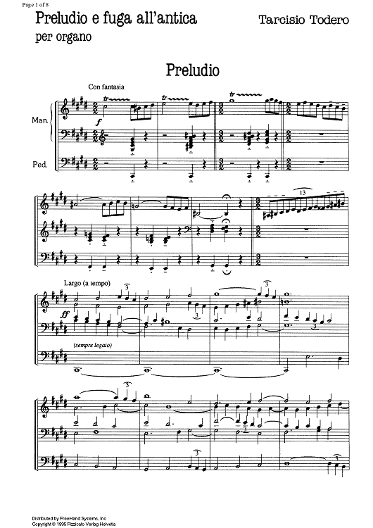 Preludio e fuga all'antica