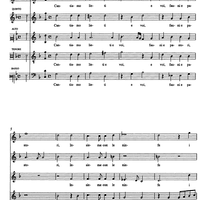 Cantiamo liete i e voi, fauni e pastori