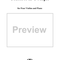 Concerto in G Major - Violin 1