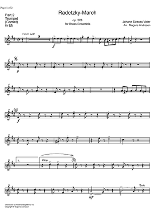 Radetzky Marsch Op.228 - Trumpet in E-flat