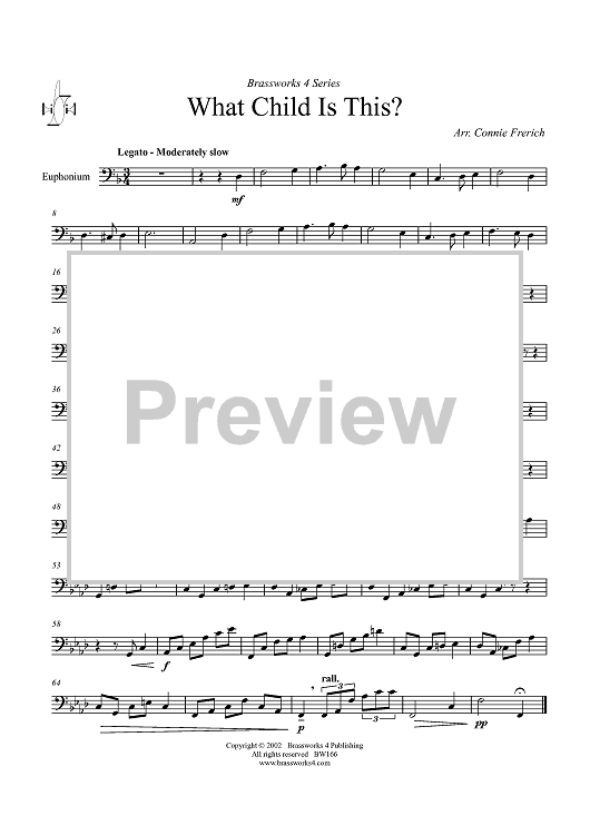 What Child is This? - Euphonium