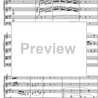 Quintet A Major KV581 - Score