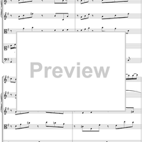 Soprano aria from Cantata no. 32  ("Liebster Jesu, mein Verlangen") - Full Score