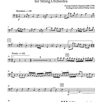 Overture to Rodelinda - Cello