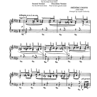 No. 40 - Étude Op. 25, No. 9 (Second Version)
