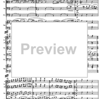 Konzert im alten Stil Op.100 - Score