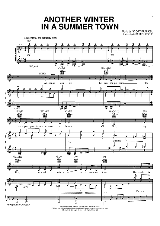 Another Winter In A Summer Town