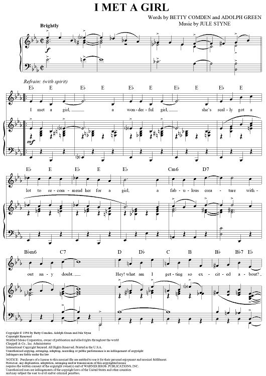I Met a Girl