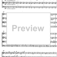 String quartet No. 2 - Score