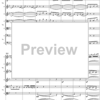 String Octet, Op. 20, Movement 3 - Score