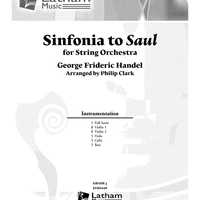 Sinfonia to Saul - Score