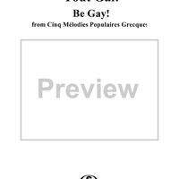 No. 5: Tout gai! (Be Gay!)